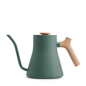 Fellow Stagg EKG Pro Electric Kettle - Smoke Green w/ Maple - Corkys Coffee