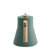 Fellow Stagg EKG Pro Electric Kettle - Smoke Green w/ Maple - Corkys Coffee