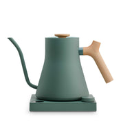 Fellow Stagg EKG Pro Electric Kettle - Smoke Green w/ Maple - Corkys Coffee