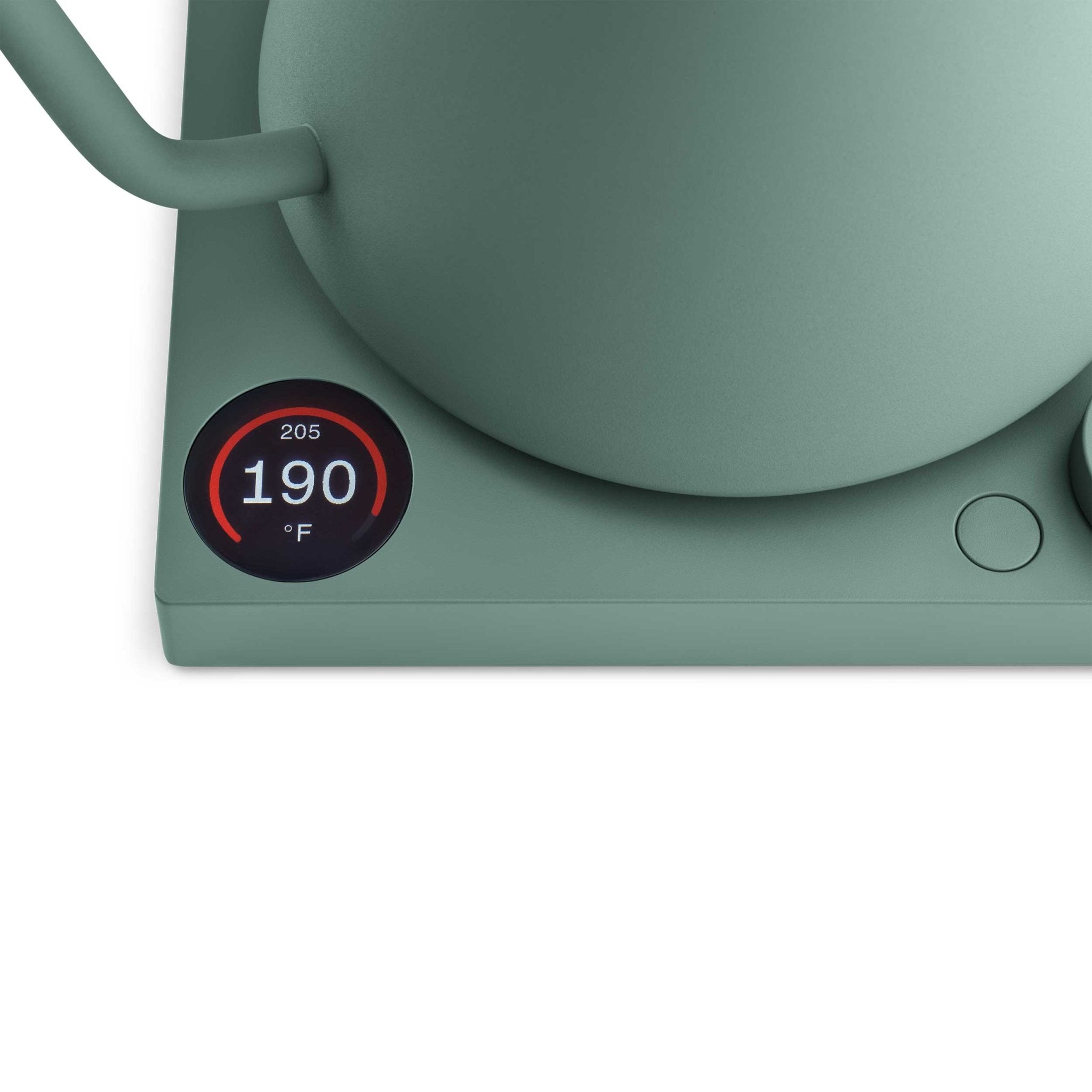 Fellow Stagg EKG Pro Electric Kettle - Smoke Green w/ Maple - Corkys Coffee