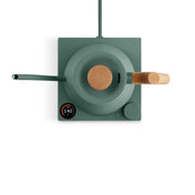 Fellow Stagg EKG Pro Electric Kettle - Smoke Green w/ Maple - Corkys Coffee