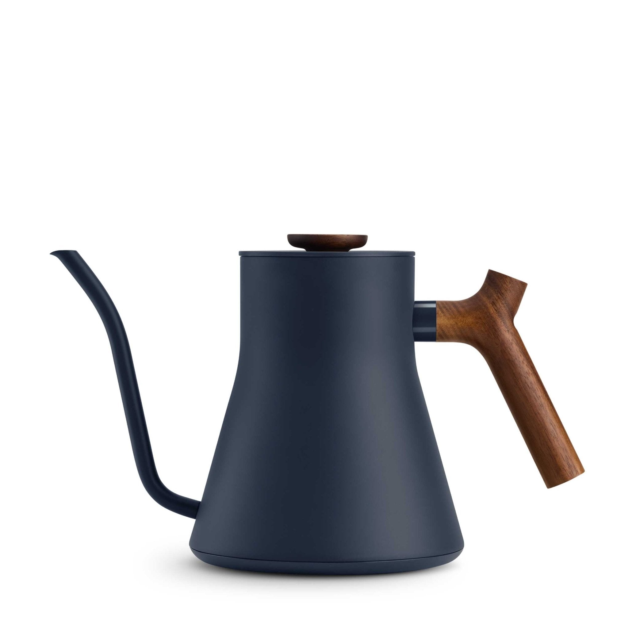 Fellow Stagg EKG Pro Electric Kettle - Stone Blue w/ Walnut - Corkys Coffee