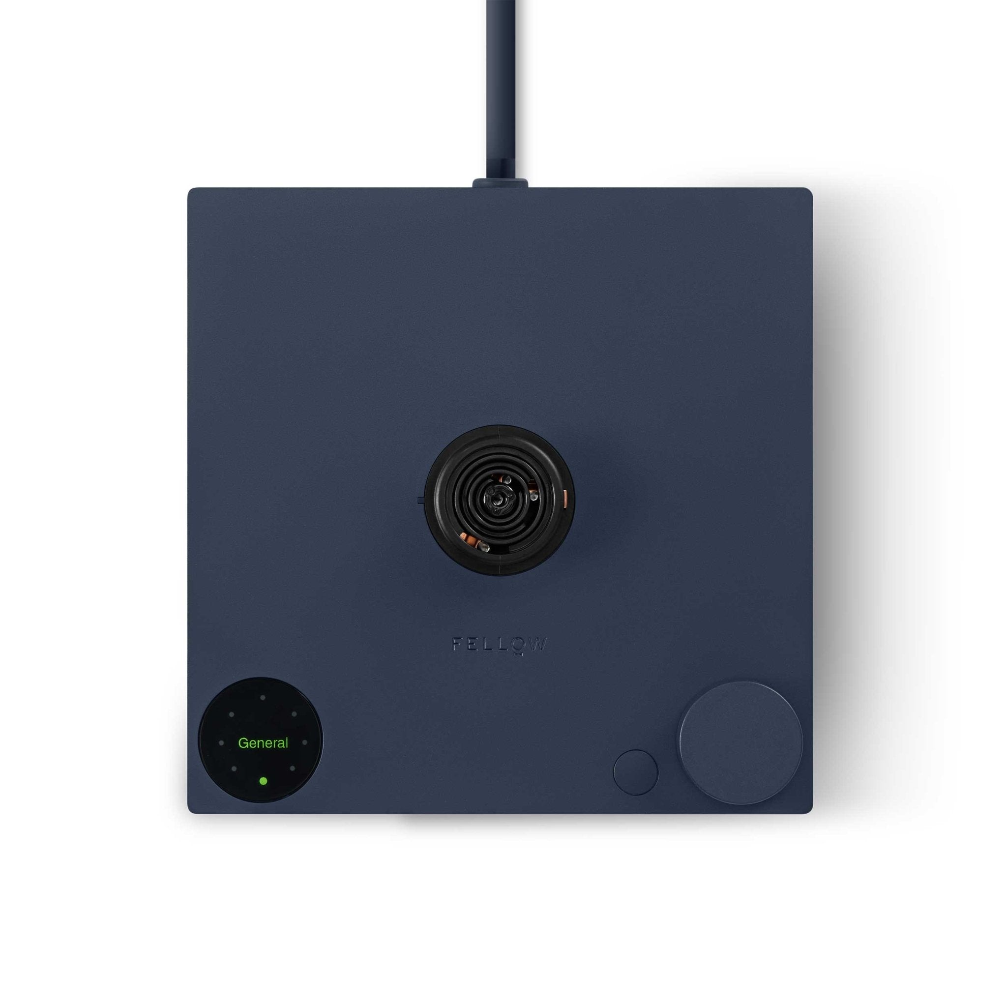 Fellow Stagg EKG Pro Electric Kettle - Stone Blue w/ Walnut - Corkys Coffee