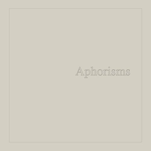 Graham Lambkin - APHORISMS - Corkys Coffee