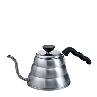 Hario Buono V60 Drip Kettle 1.0L - Silver - Corkys Coffee