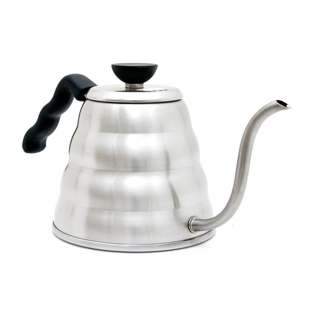 Hario Buono V60 Drip Kettle 1.2L - Silver - Corkys Coffee