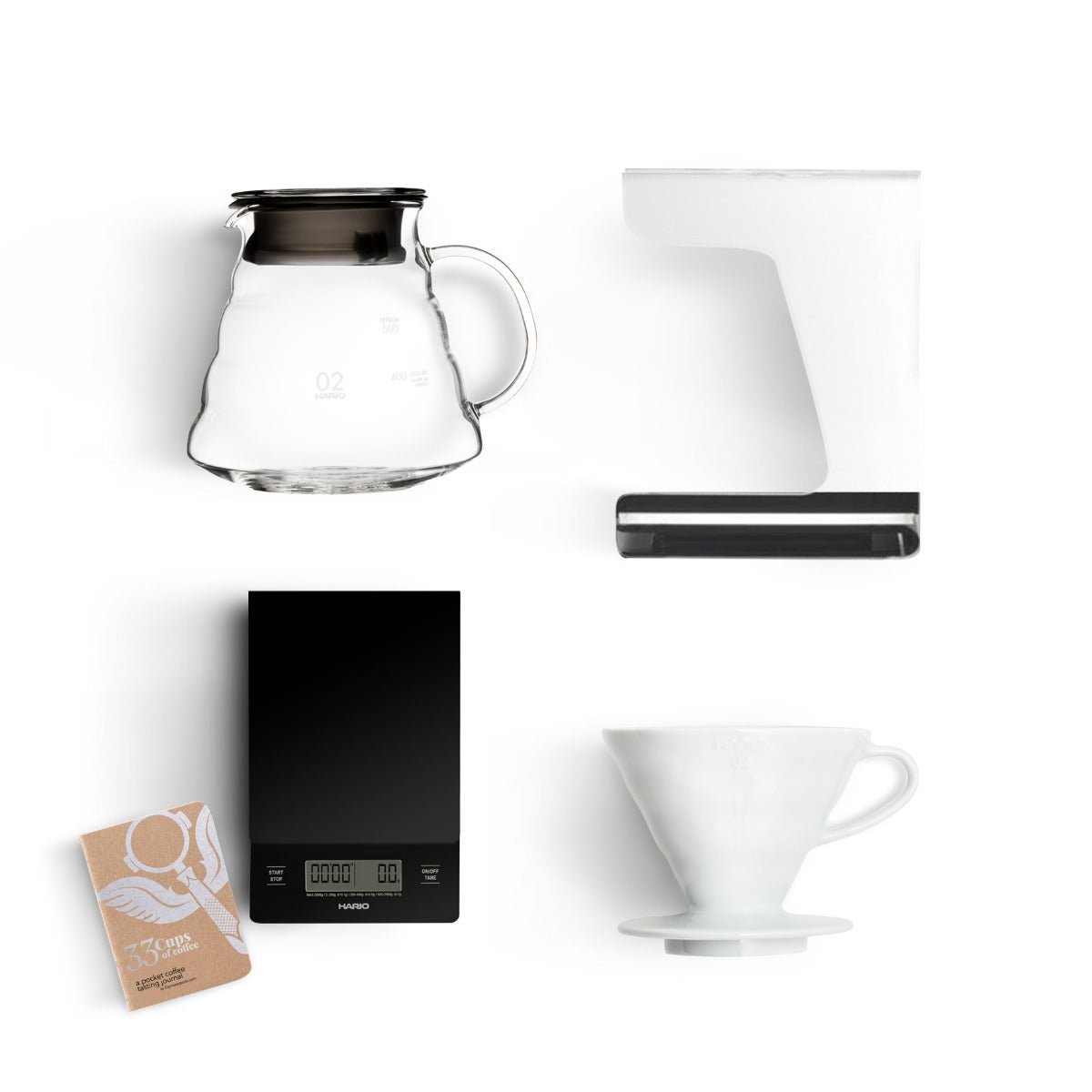Hario Flex Pour Over Coffee Kit - Corkys Coffee