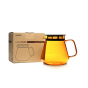Hario Glass Coffee and Tea Server - Amber (600ml) - Corkys Coffee