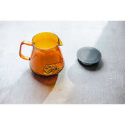 Hario Glass Coffee and Tea Server - Amber (600ml) - Corkys Coffee