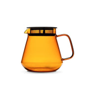 Hario Glass Coffee and Tea Server - Amber (600ml) - Corkys Coffee