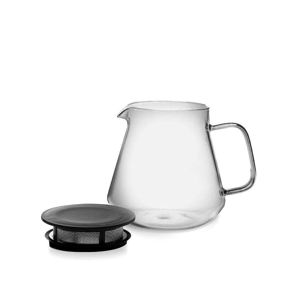 Hario Glass Coffee and Tea Server - Gray (600ml) - Corkys Coffee