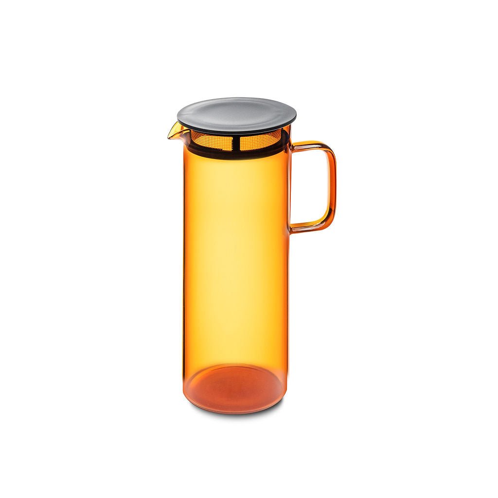 Hario Glass Iced & Cold Brew Tea Pitcher - Amber (27oz/800ml) - Corkys Coffee