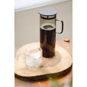 Hario Glass Iced & Cold Brew Tea Pitcher - Gray (27oz/800ml) - Corkys Coffee