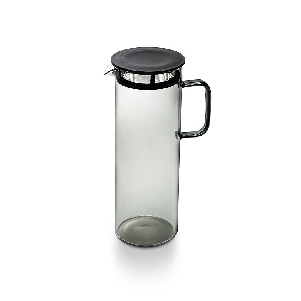 Hario Glass Iced & Cold Brew Tea Pitcher - Gray (27oz/800ml) - Corkys Coffee
