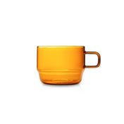 Hario Stackable Glass Mug - Amber (10oz/300ml) - Corkys Coffee
