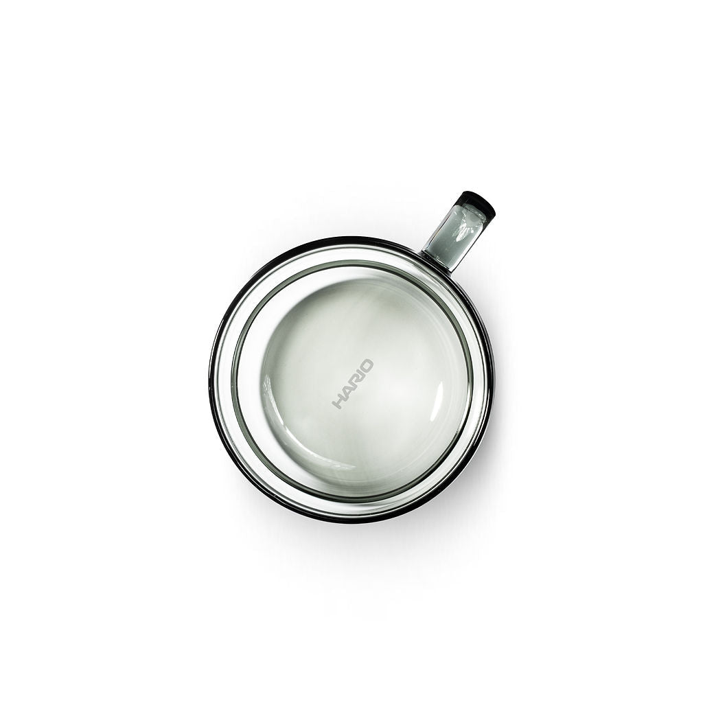 Hario Stackable Glass Mug - Gray (10oz/300ml) - Corkys Coffee