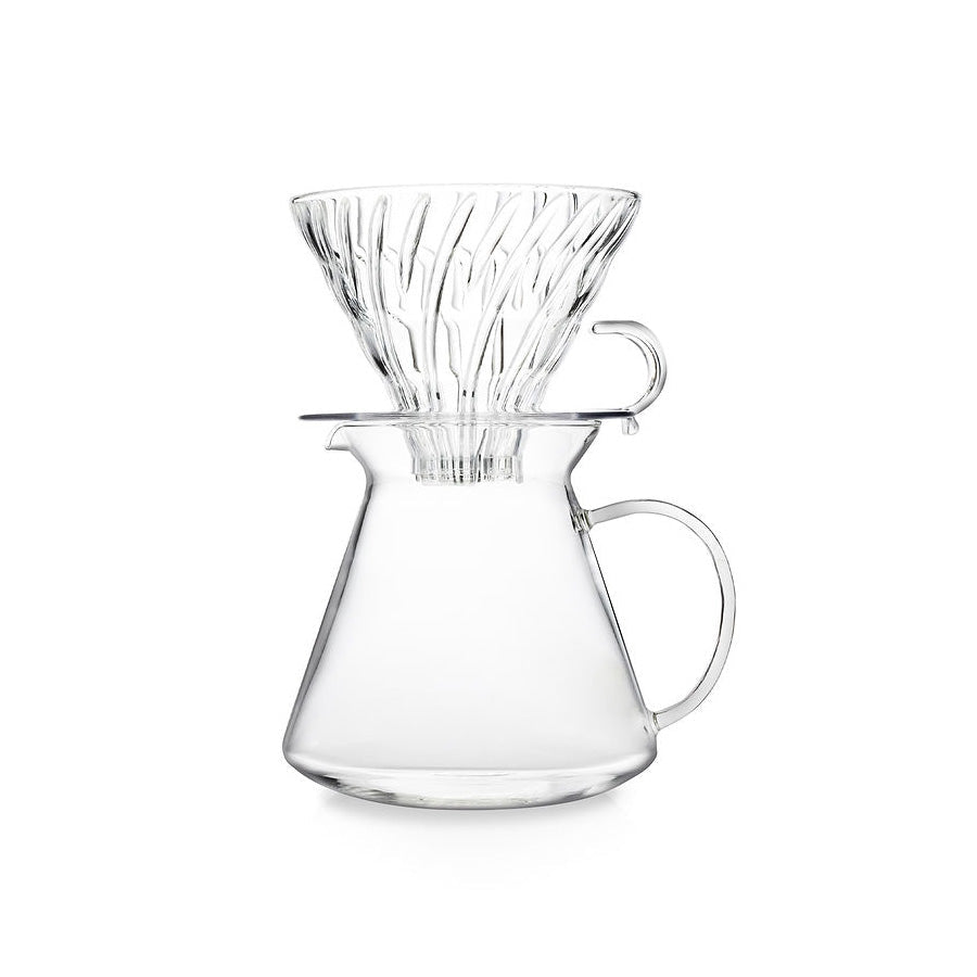 Hario V60 02 Simply Glass Pour Over Coffee Kit - Corkys Coffee