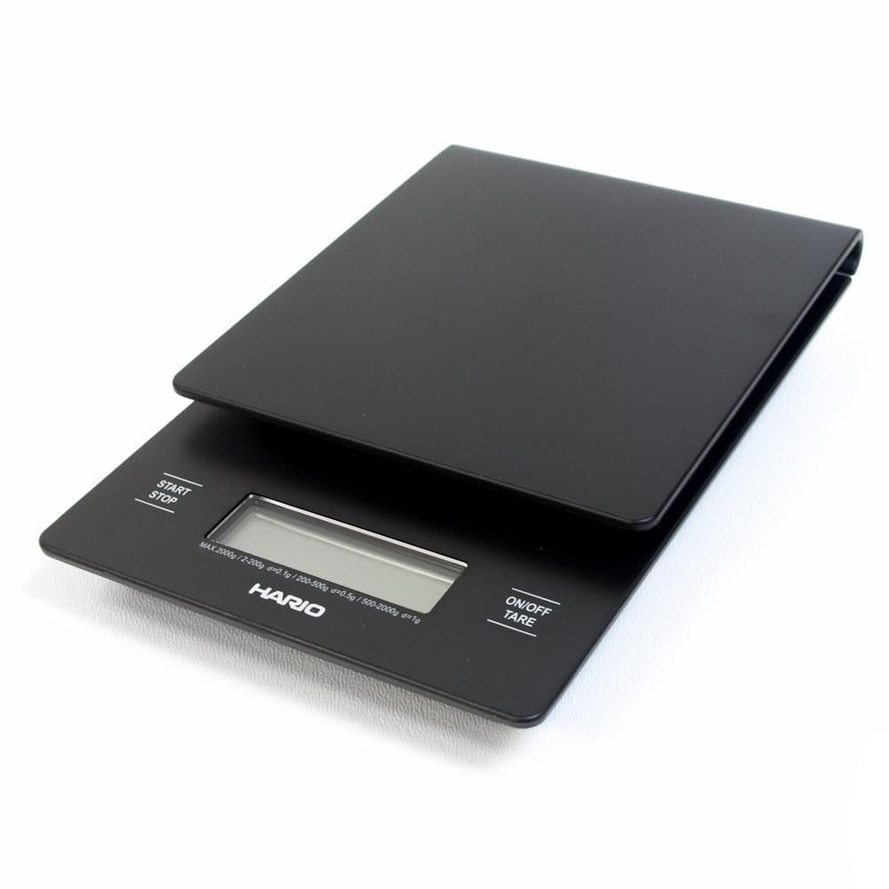 Hario V60 Drip Scale and Timer - Black - Corkys Coffee