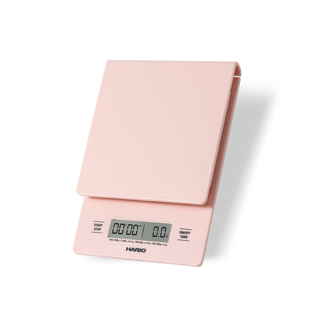 Hario V60 Drip Scale and Timer - Matte Pink - Corkys Coffee