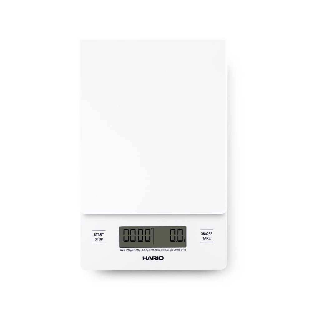 Hario V60 Drip Scale and Timer - White - Corkys Coffee