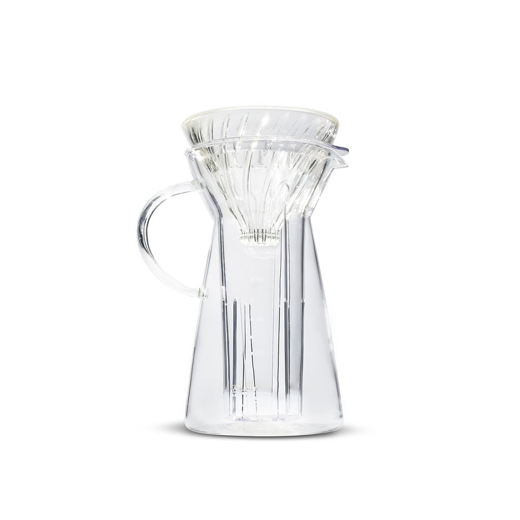 Hario V60 Hot & Iced Glass Coffee Maker - 700ml - Corkys Coffee