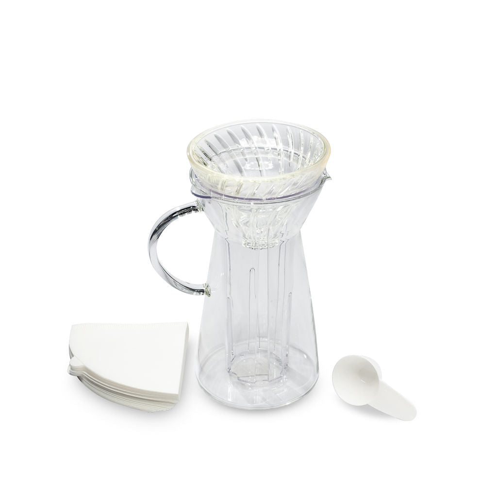 Hario V60 Hot & Iced Glass Coffee Maker - 700ml - Corkys Coffee