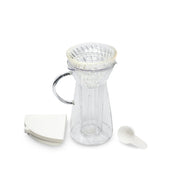Hario V60 Hot & Iced Glass Coffee Maker - 700ml - Corkys Coffee