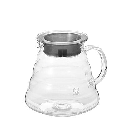Hario V60 Range Server 02 - Clear Glass - Corkys Coffee