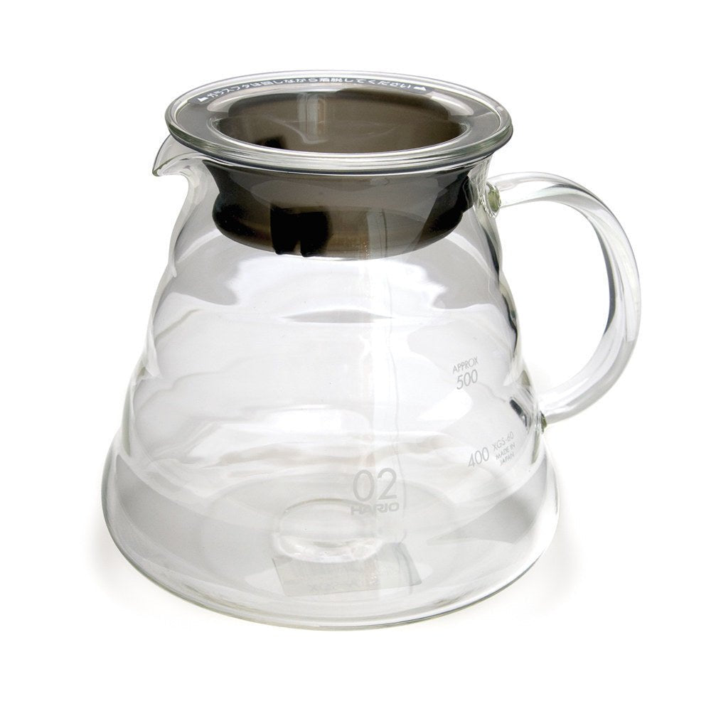 Hario V60 Range Server 02 - Clear Glass - Corkys Coffee