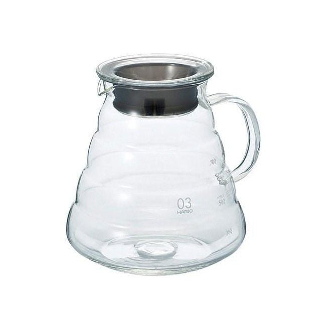 Hario V60 Range Server 03 - Clear Glass - Corkys Coffee