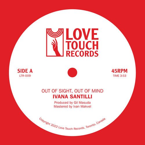 Ivana Santilli - Out of Sight Out of Mind B/w Air of Love - Corkys Coffee