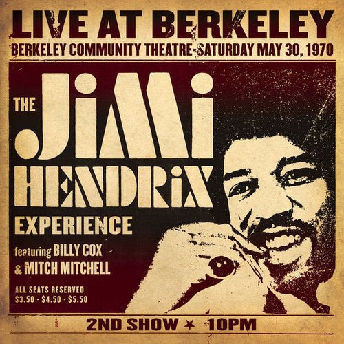 Jimi Hendrix - Jimi Hendrix Experience Live at Berkeley - Corkys Coffee