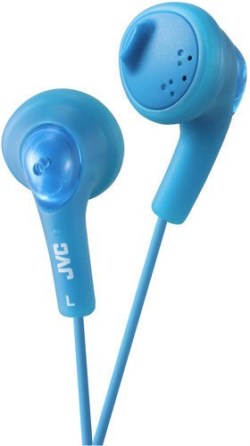 JVC America - Jvc Haf160ak Gumy Earbud Headphones Peppermnt Blue - Corkys Coffee