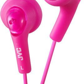 JVC America - Jvc Haf160pk Gumy Earbud Headphones Peach Pink - Corkys Coffee
