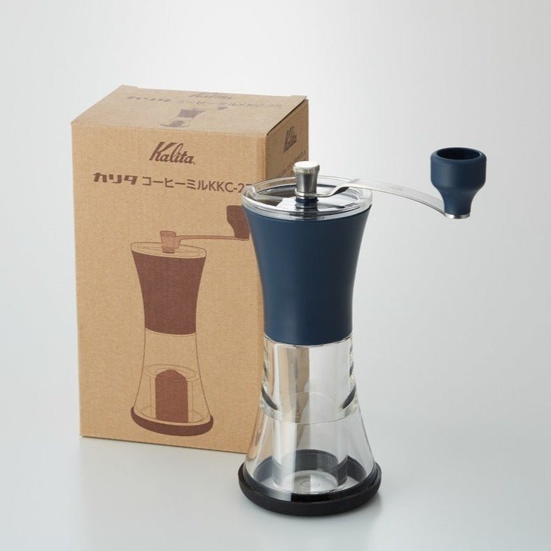 Kalita Ceramic Mill Manual Coffee Grinder - Blue (25 grams) - Corkys Coffee