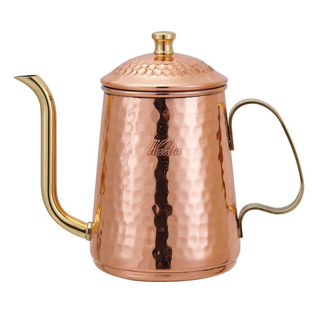 Kalita Copper Gooseneck Kettle - 600ml - Corkys Coffee