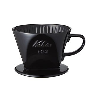 Kalita Style 102 Ceramic Coffee Dripper - Black - Corkys Coffee