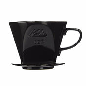 Kalita Style 102 Ceramic Coffee Dripper - Black - Corkys Coffee