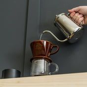 Kalita Style 102 Ceramic Coffee Dripper - Brown - Corkys Coffee
