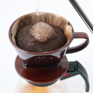 Kalita Style 102 Ceramic Coffee Dripper - Brown - Corkys Coffee