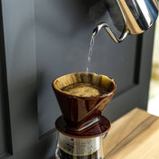 Kalita Style 102 Ceramic Coffee Dripper - Brown - Corkys Coffee