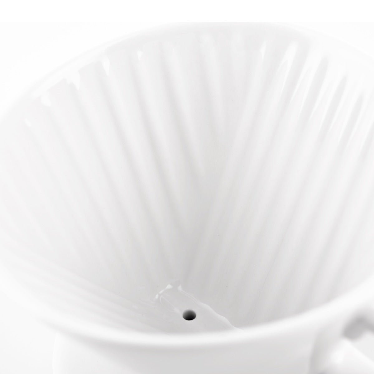Kalita Style 102 Ceramic Coffee Dripper - White - Corkys Coffee