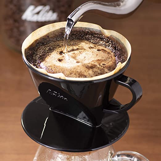 Kalita Style 102 Coffee Dripper - Black Plastic - Corkys Coffee