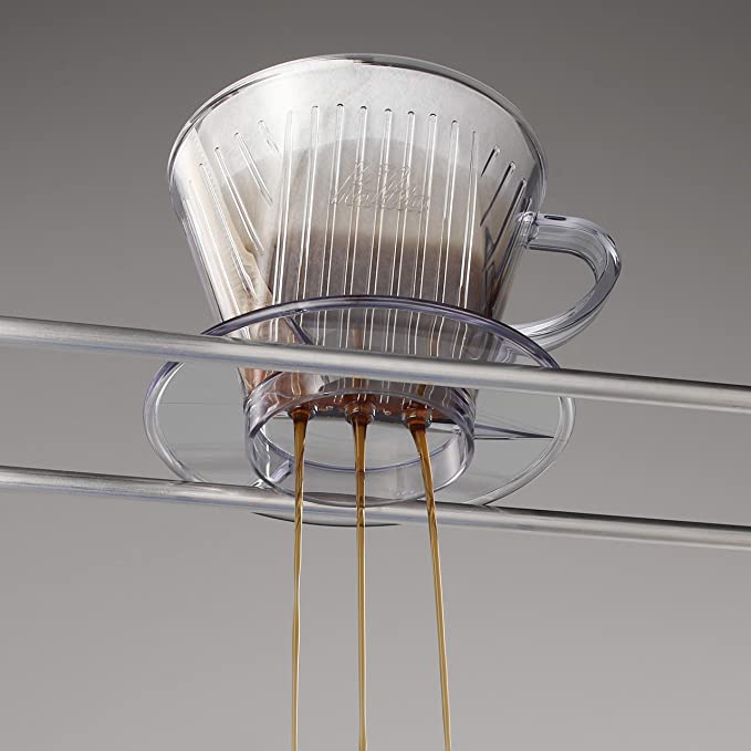 Kalita Style 102 Coffee Dripper - Clear Plastic - Corkys Coffee