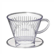 Kalita Style 102 Coffee Dripper - Clear Plastic - Corkys Coffee