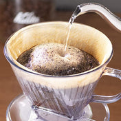 Kalita Style 103 Wide Brim Coffee Dripper - Clear Plastic - Corkys Coffee