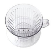 Kalita Style 103 Wide Brim Coffee Dripper - Clear Plastic - Corkys Coffee
