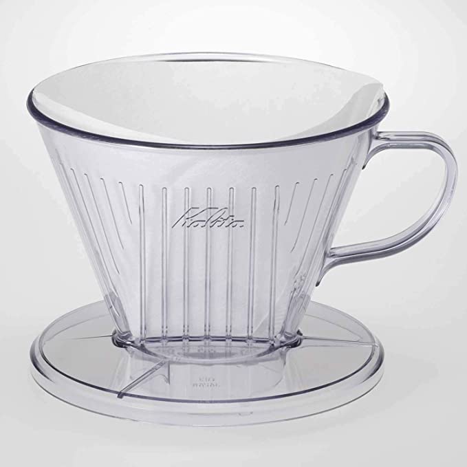Kalita Style 103 Wide Brim Coffee Dripper - Clear Plastic - Corkys Coffee