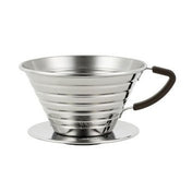 Kalita Wave 185 Stainless Steel Coffee Dripper - Corkys Coffee