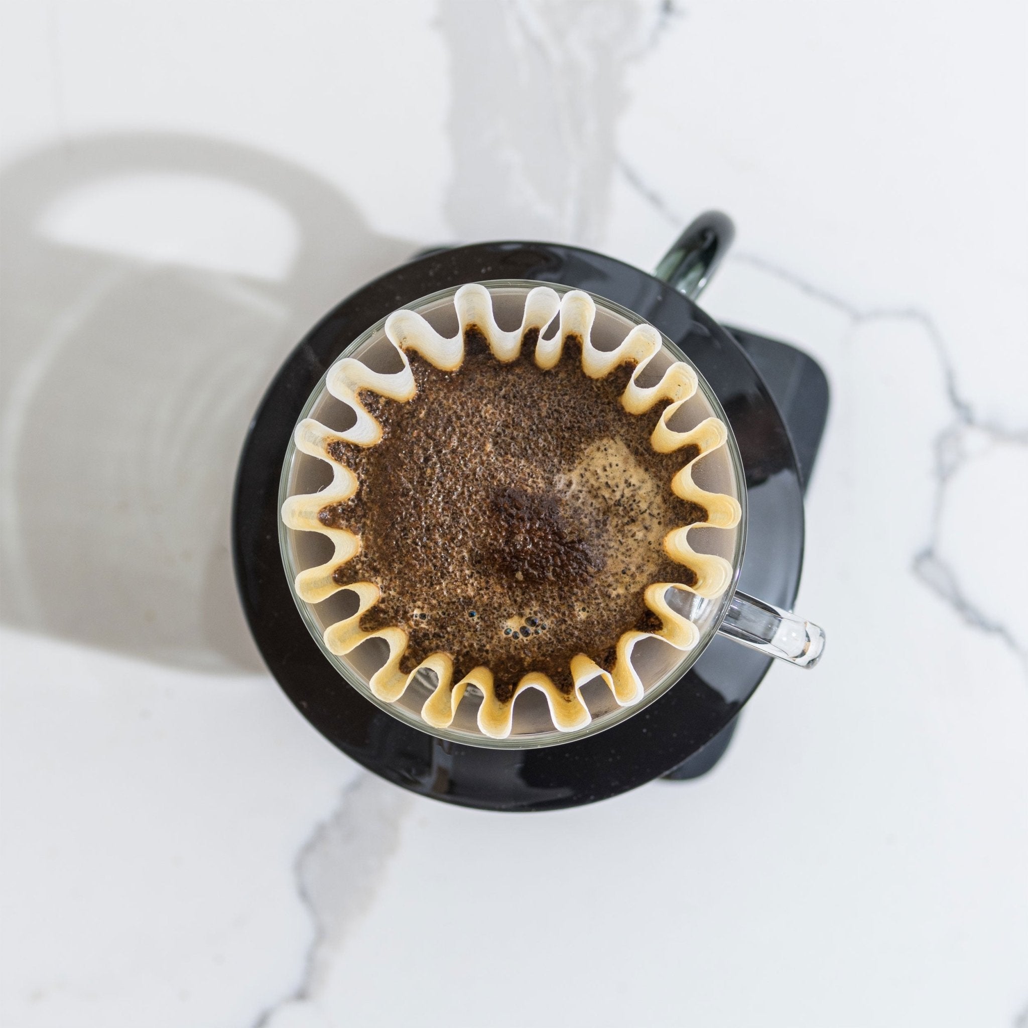Kalita Wave Glass Coffee Dripper 155 - Corkys Coffee